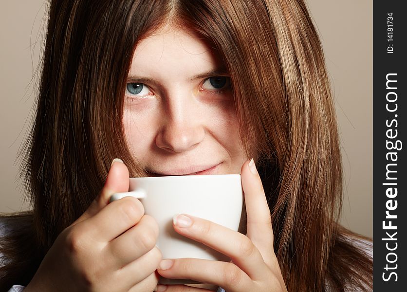 Girl With Coffee