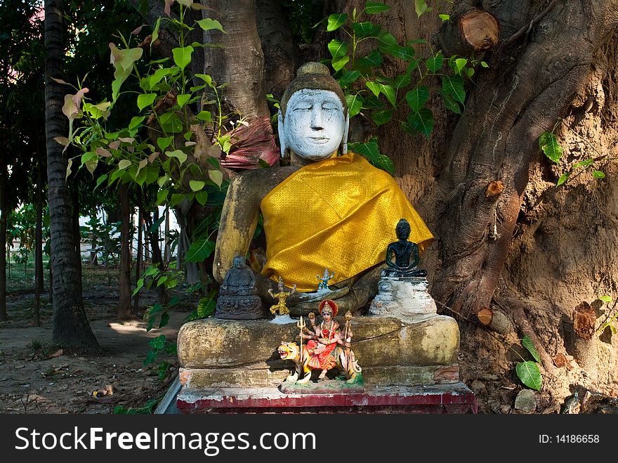Budda in kalasin of thailand