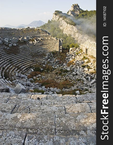 Thermessos archaeological ruins, central Turkey