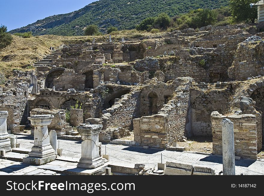 Archaeological ruins of Efes, Turkey
