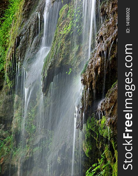 Lizine's waterfall (Doubs, France)