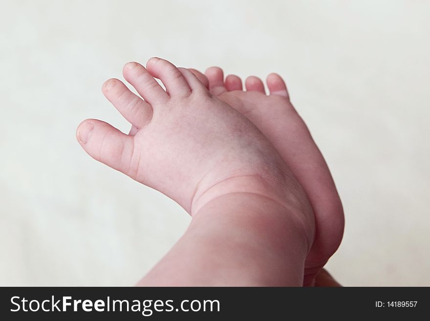 Baby Feet in the air