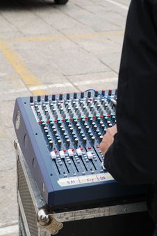 Audio Mixer Stock Photos Audio Mixer Stock Photos
