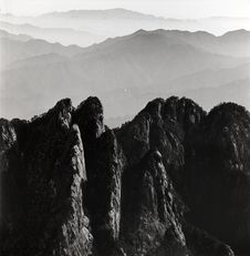 The Huangshan Mountain Royalty Free Stock Photo The Huangshan Mountain Royalty Free Stock Photo