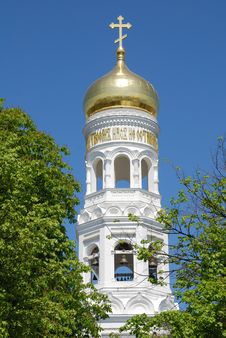 Beautiful Orthodox Dome(Russia) Stock Images Beautiful Orthodox Dome(Russia) Stock Images