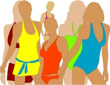 Free Girl In Swimwear Stock Photos - 14198893