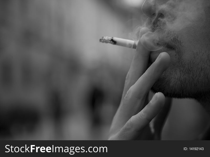 Man Smoker