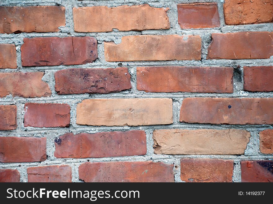 Brick wall texture