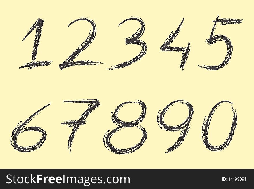 Hand Written Numbers