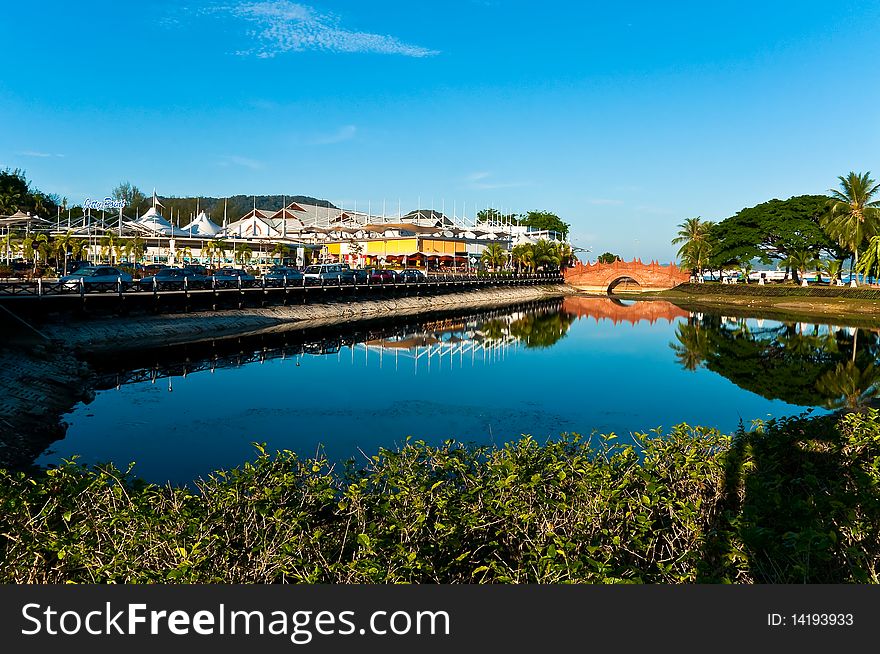 Public Park near Jetty Point in Langkawi. Public Park near Jetty Point in Langkawi