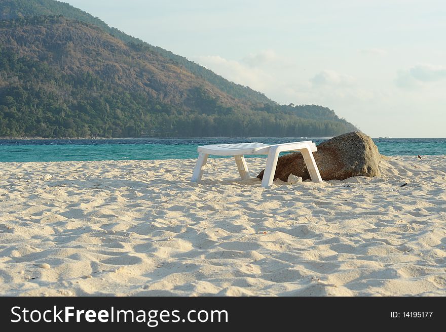 Beautiful beach and sea in Thailand