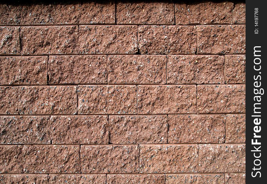 Nice brown brick pattern for fence. Nice brown brick pattern for fence