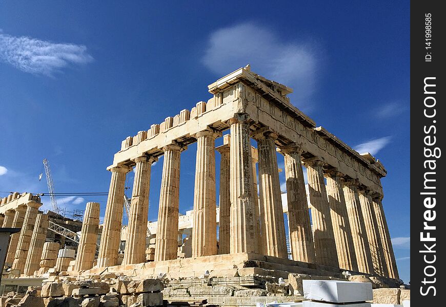 The Acropolis Of Athens , Greece