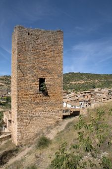 Alquezar, Huesca, Spain Royalty Free Stock Photo Alquezar, Huesca, Spain Royalty Free Stock Photo