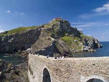 San Juan De Gazteluatxe, Vizcay, Spain Stock Photography San Juan De Gazteluatxe, Vizcay, Spain Stock Photography