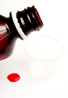 Pouring Cough Syrup Stock Photo Pouring Cough Syrup Stock Photo