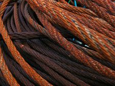 Steel Rope Stock Image