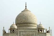 Domes Of Taj Mahal Stock Images Domes Of Taj Mahal Stock Images
