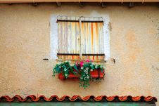 Window With Shutters In France Stock Photos Window With Shutters In France Stock Photos