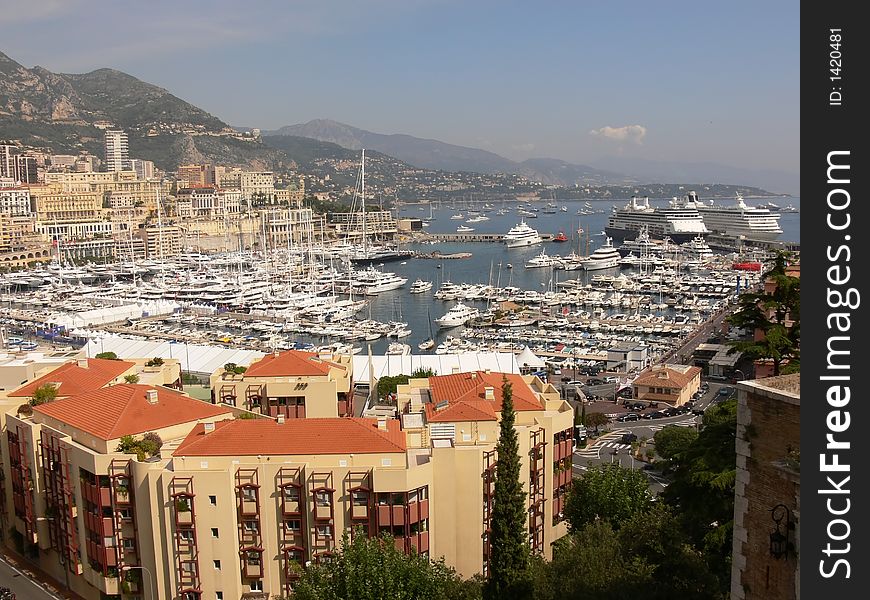 Monte Carlo city landskape - Monaco