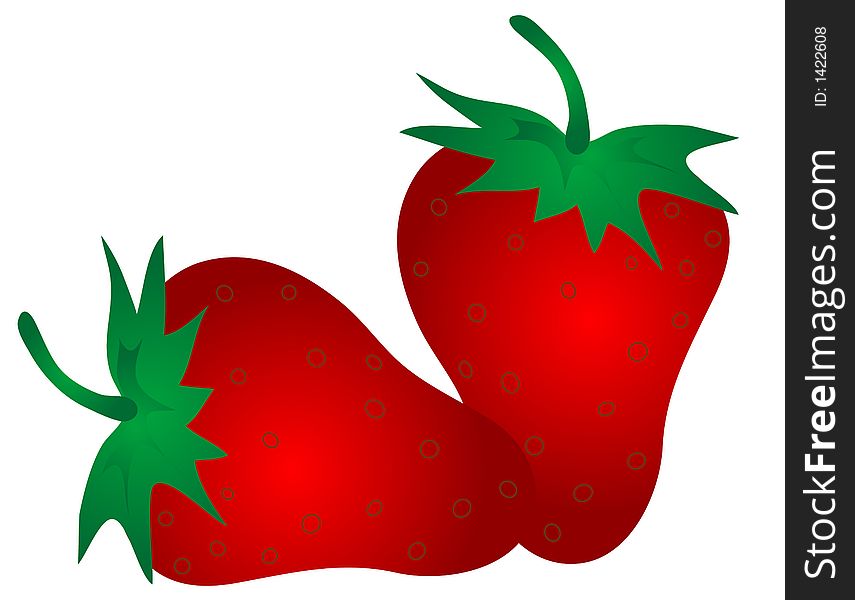 Strawberry Graphic