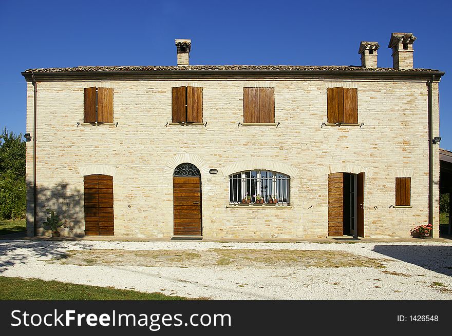 Old, summer holliday farmhouse in italy. Old, summer holliday farmhouse in italy