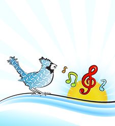 Singing Bird Stock Images Singing Bird Stock Images