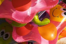 Colorful Float Toys Royalty Free Stock Image