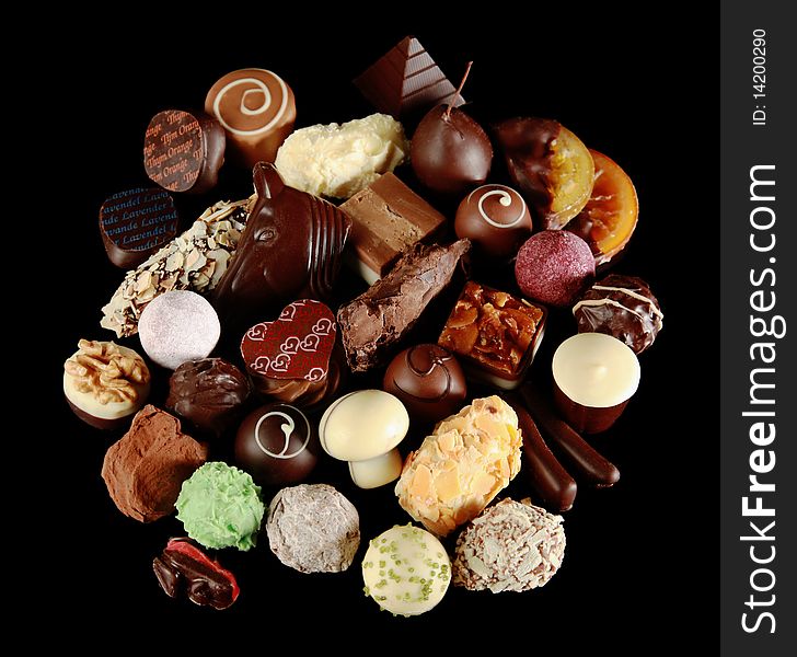 Assortment Of Special Chocolates