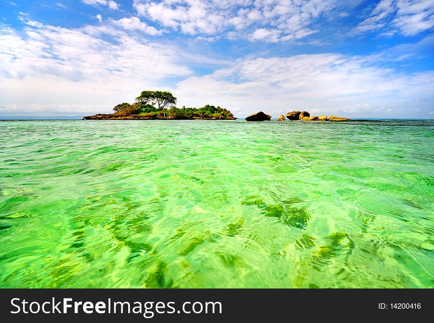 The amazing Caribbean sea and colors. The amazing Caribbean sea and colors.