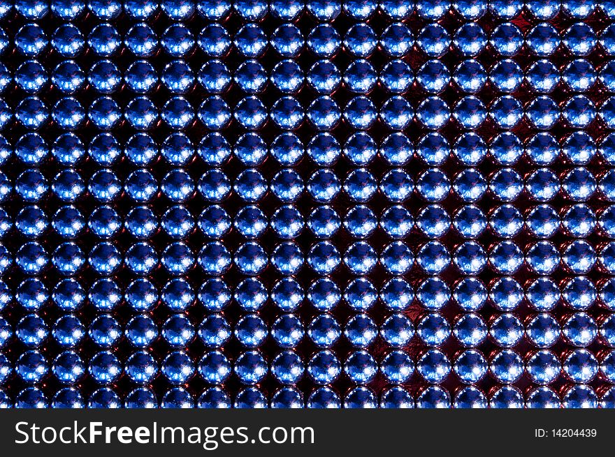 Shiny blue purple beads abstract background. Shiny blue purple beads abstract background