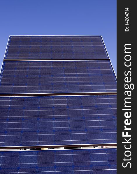 Solar panels for clean alternative energy