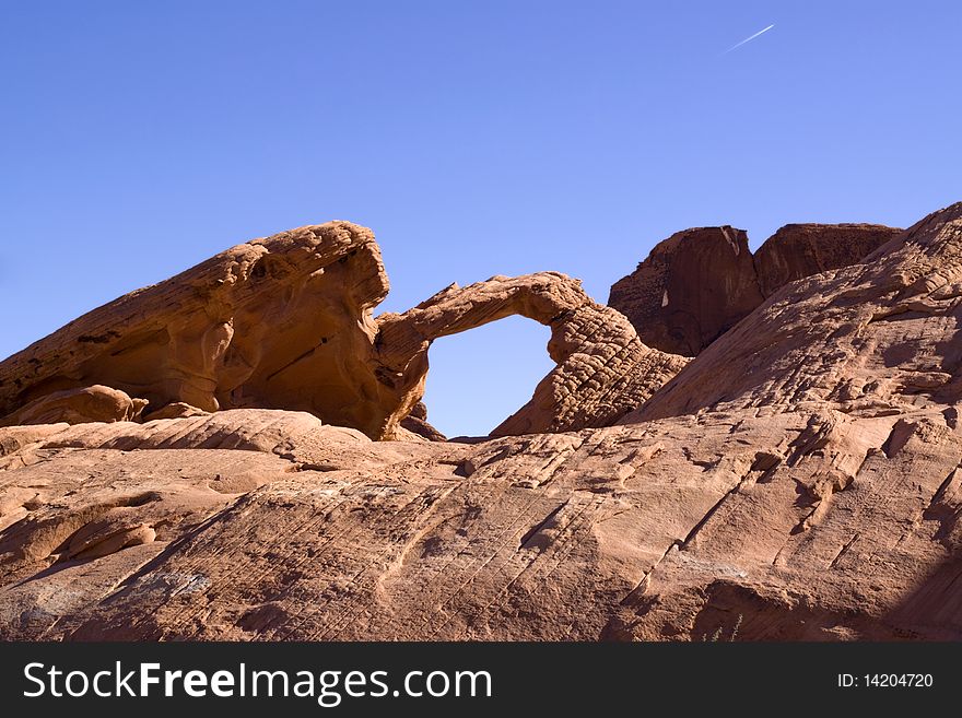 Red rocks in southwestern United States