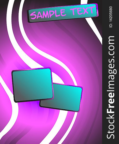 Abstract violet background. Clip-art