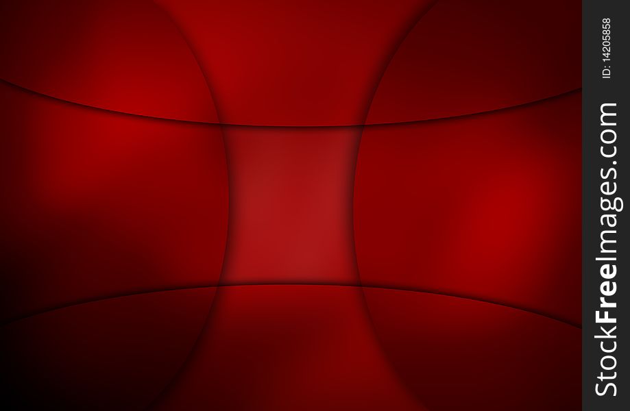 Red abstract line background design. Red abstract line background design