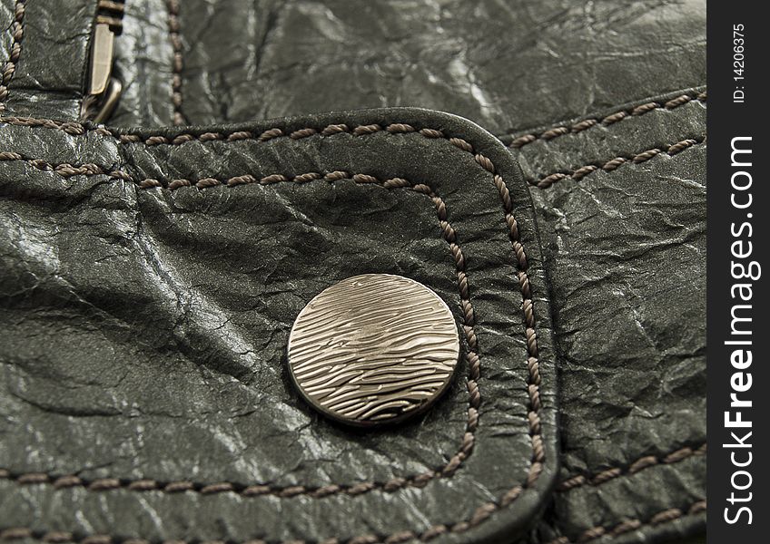 Leather Jacket Close Up