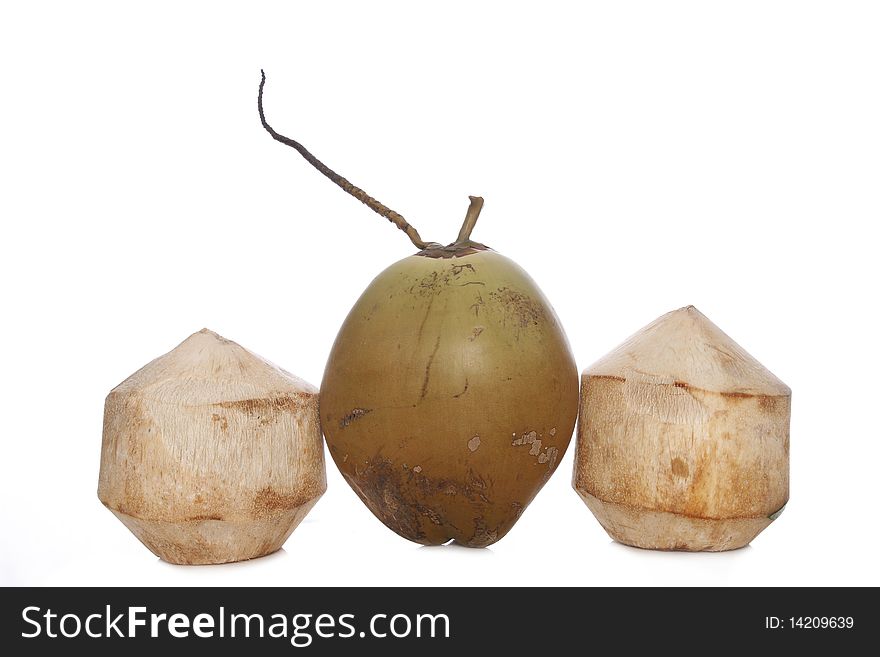 Fresh coconut drink enjoyed by most people.