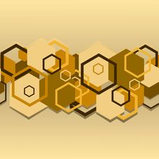 Seamless A Background With Hexagons Royalty Free Stock Photos Seamless A Background With Hexagons Royalty Free Stock Photos