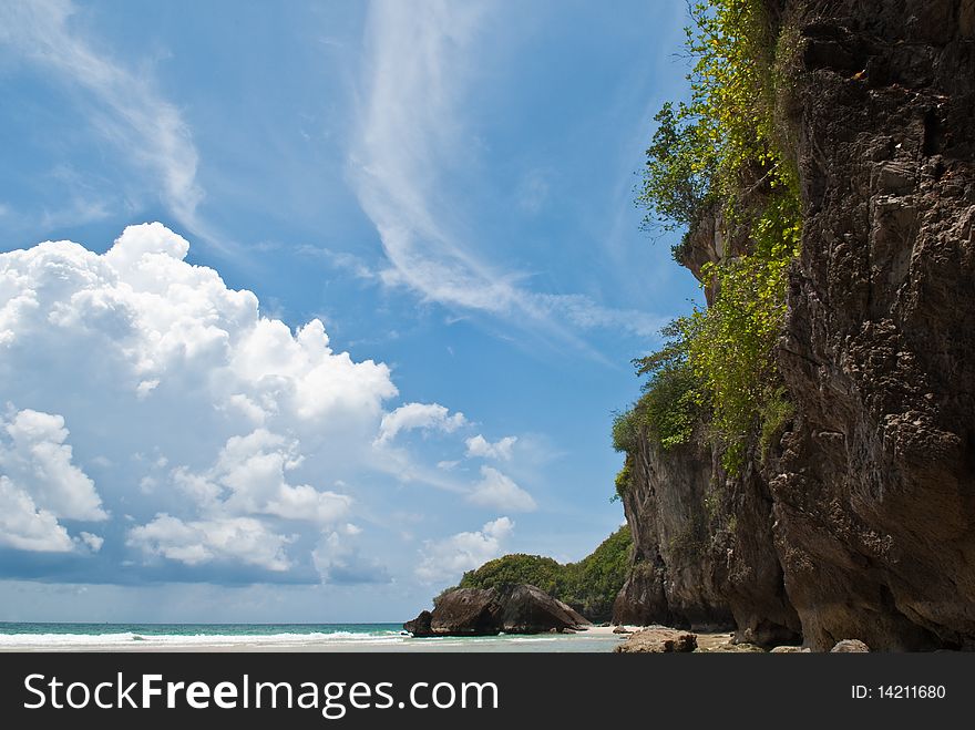 Blue Sky And White Clouds