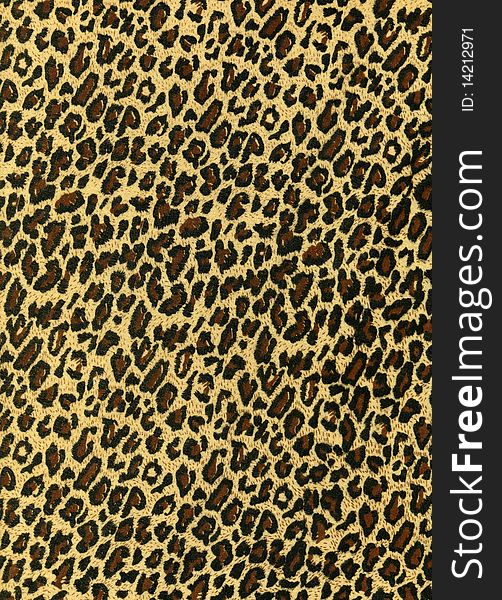 Textile leopard texture | High resolution