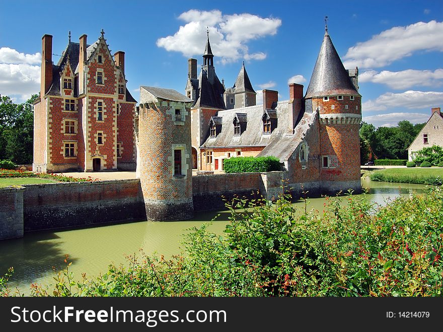 On the photo: Castle, France