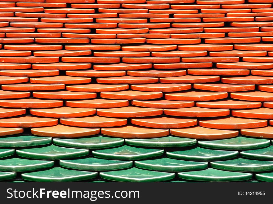 This roof of emerald buddha temple,historic building of thailand.