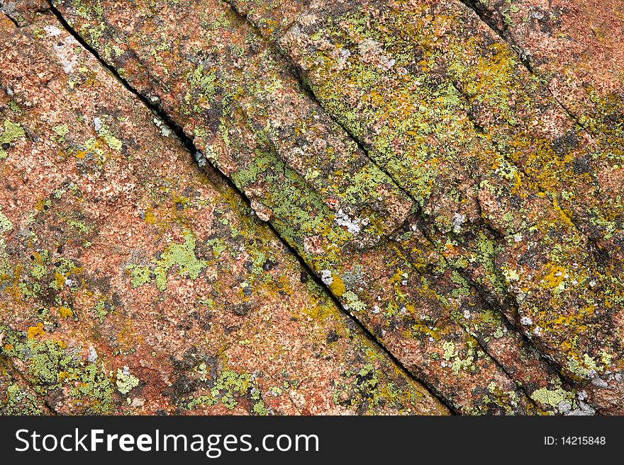 Mossy stone texture for background. Mossy stone texture for background