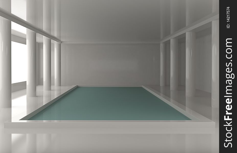 Beautiful Indoor Swimming Pool