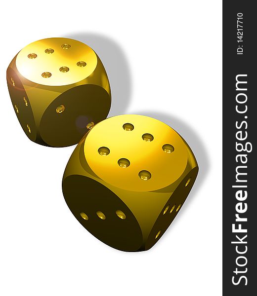 Two Golden Dice