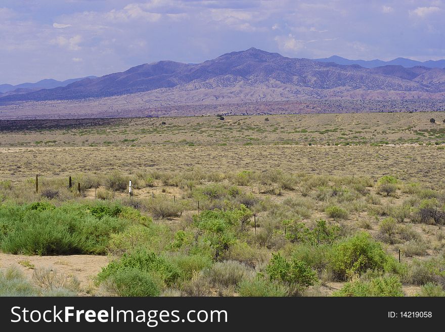 A very scenic view of the great american desert