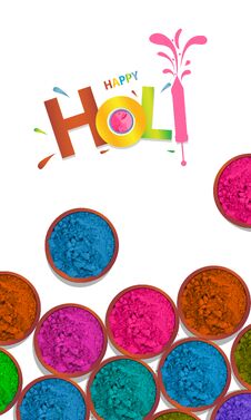 Free Beautiful And Creative Holi Font On Decorative Colorful Grungy Background Royalty Free Stock Photos - 142160238