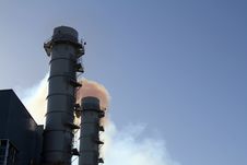 Pollution From Smoke Stacks Stock Photo Pollution From Smoke Stacks Stock Photo