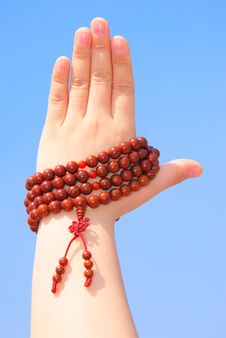Prayer Beads In Her Hands Royalty Free Stock Photos Prayer Beads In Her Hands Royalty Free Stock Photos