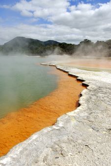 Pallette Pool In Rotorua Royalty Free Stock Photography Pallette Pool In Rotorua Royalty Free Stock Photography